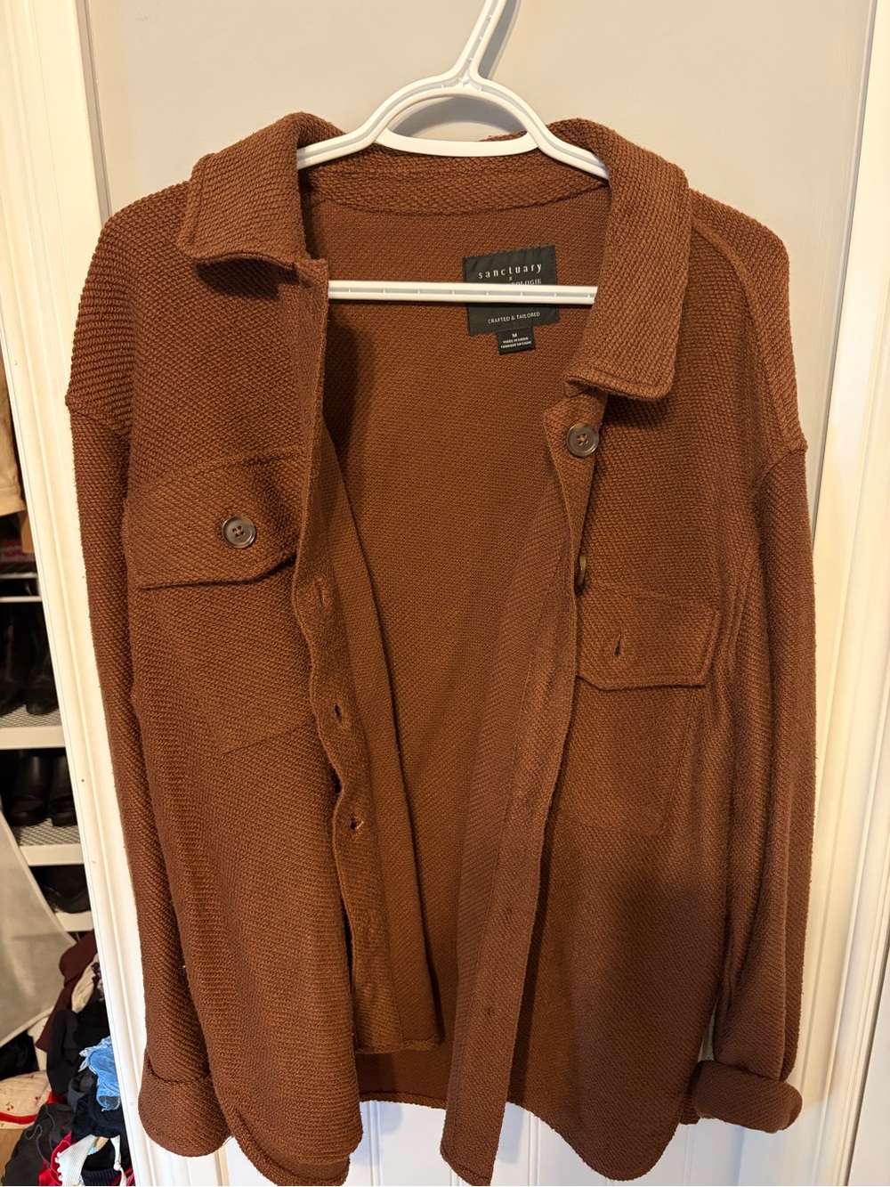 Anthropologie button up sweater/jacket